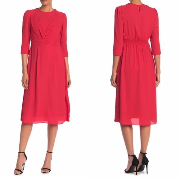 Nanette Lepore | Gathered Waist Dress - Picture 1 of 9